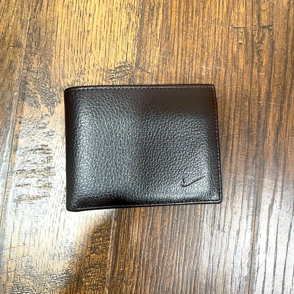 Nike leather wallet